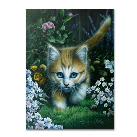 Jenny Newland 'Buttercup 2' Canvas Art,18x24